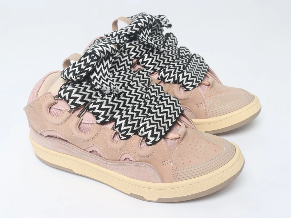 Lanvin Curb Sneakers 'Pink' REPS